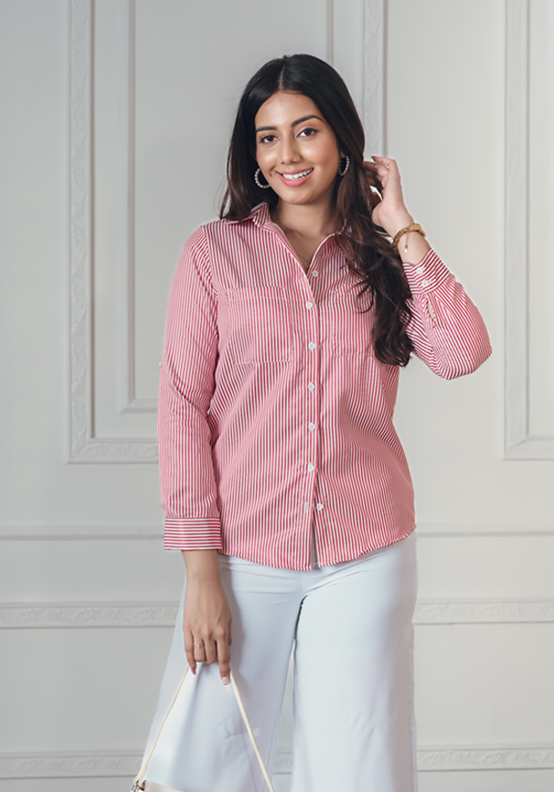 JUNO STRIPE SHIRT